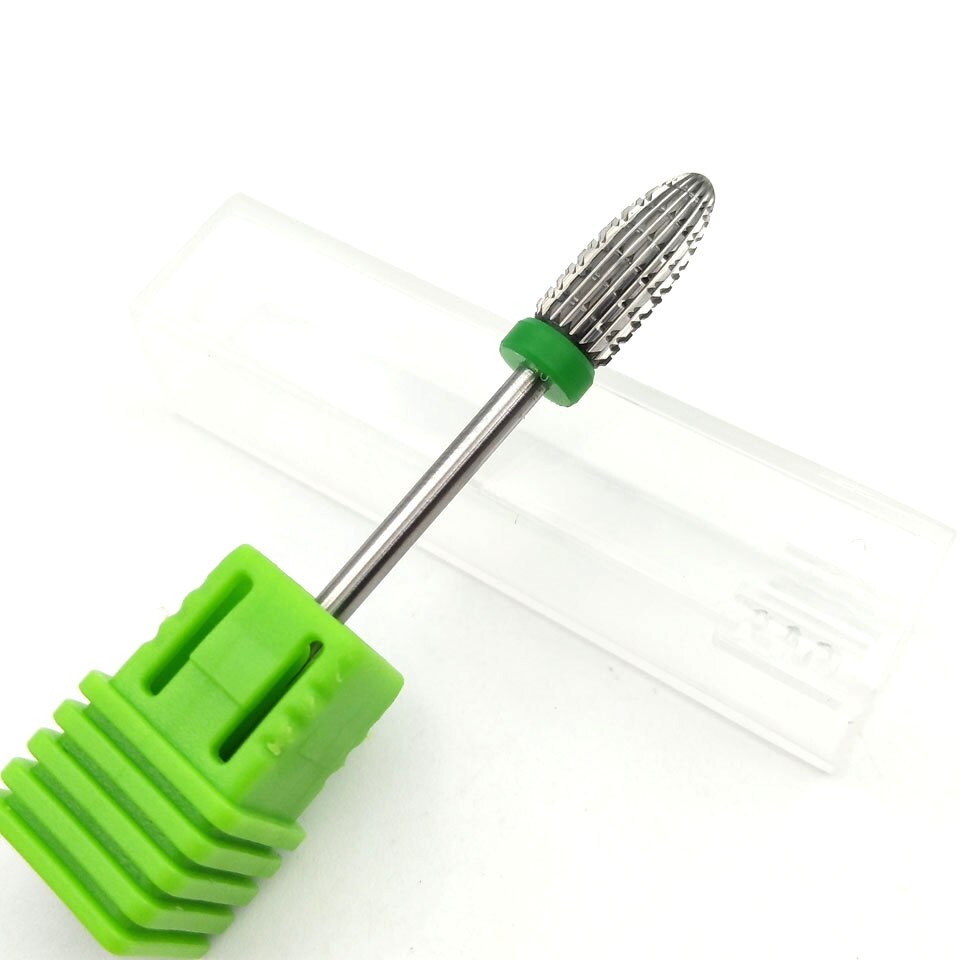 Hytoos Bullet Carbide Nail Drill Bit 3/32 &quot;Rotary Nail Bits Elektrische Boor Accessoires Manicure Cutter Gereedschap