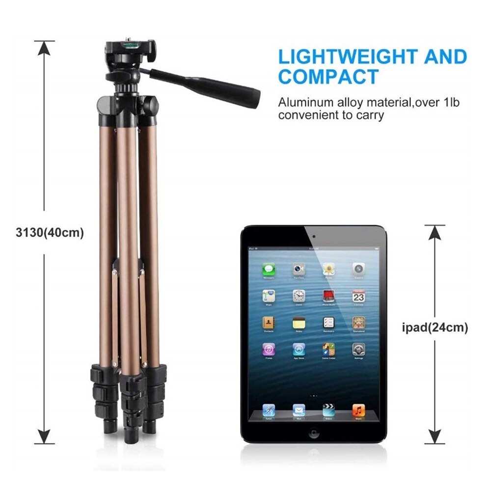 Stativ Für Handy, Mobiltelefon Stativ Für Kamera Selfie Stock Mit Stativ Für Telefon Für Handy, Mobiltelefon Mit Licht Bluetooth Fernauslöser