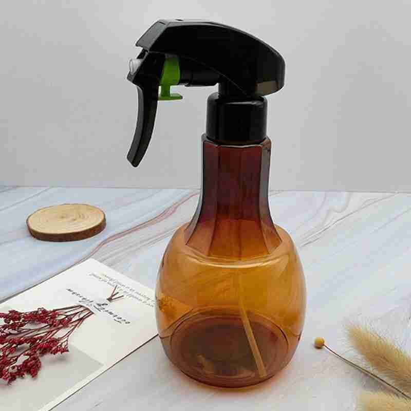 Big Round Refillable Beauty Salon Spray Bottle Barber 400ml Lotions Homemade Atomizer Hairstyle Spray Peserve Bottle U0F6