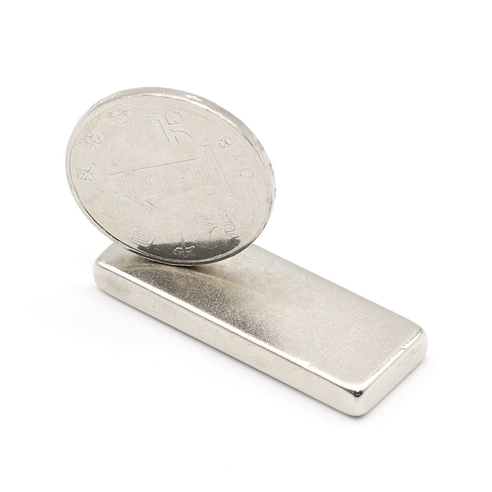 1/2/5/10Pcs 40x15x5 Bloc Aimant Néodyme 40mm x 15mm x 5mm N35 NdFeB Puissants puissants Magnétique Permanent imanes
