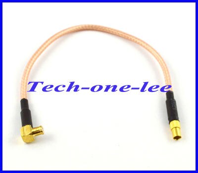 Freies 10 teile/los verlängerungskabel MCX Stecker stecker rechten winkel mmcx buchse zopf rg316 15 CM