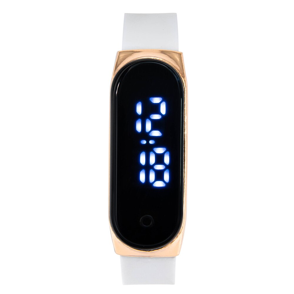 Simple Watch Led Digital Watch Women&#39;s Wristwatch Silicone Strap Sport Watch Electronic Clock Zegarek Damski Reloj Mujer