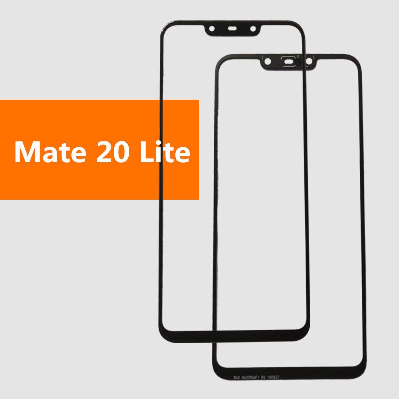 Mate20 Lite-pantalla exterior para Huawei Mate 20 Lite, Panel táctil frontal, pantalla LCD, cubierta de cristal, lente de reparación de teléfono, piezas de repuesto