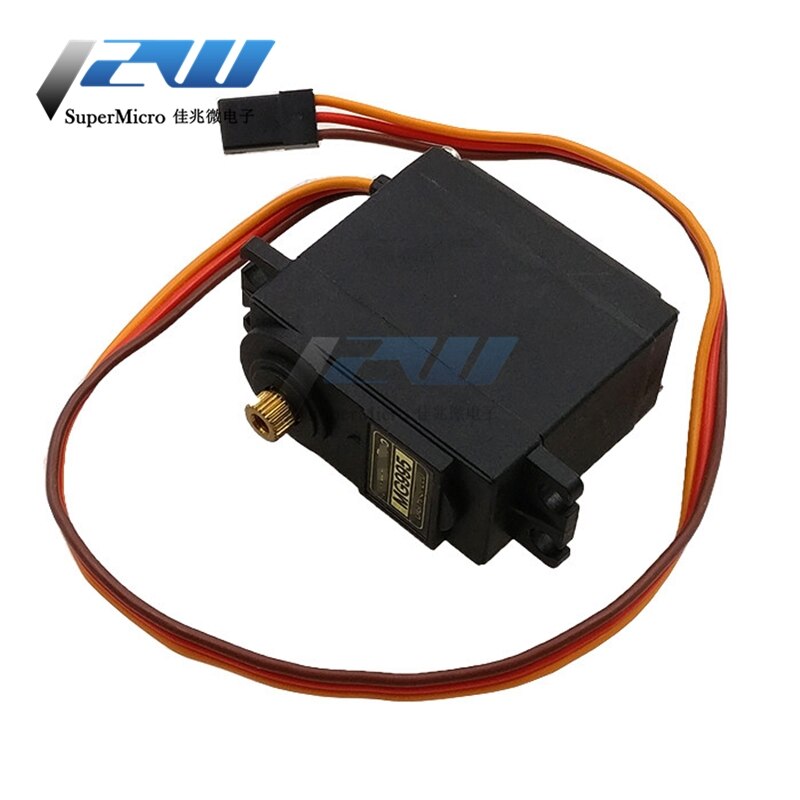 MG995 Analog Metal Servo 55g Servo, High Speed Digital Servo Motor for RC Car Robot Helicopter (180 Control Angle)