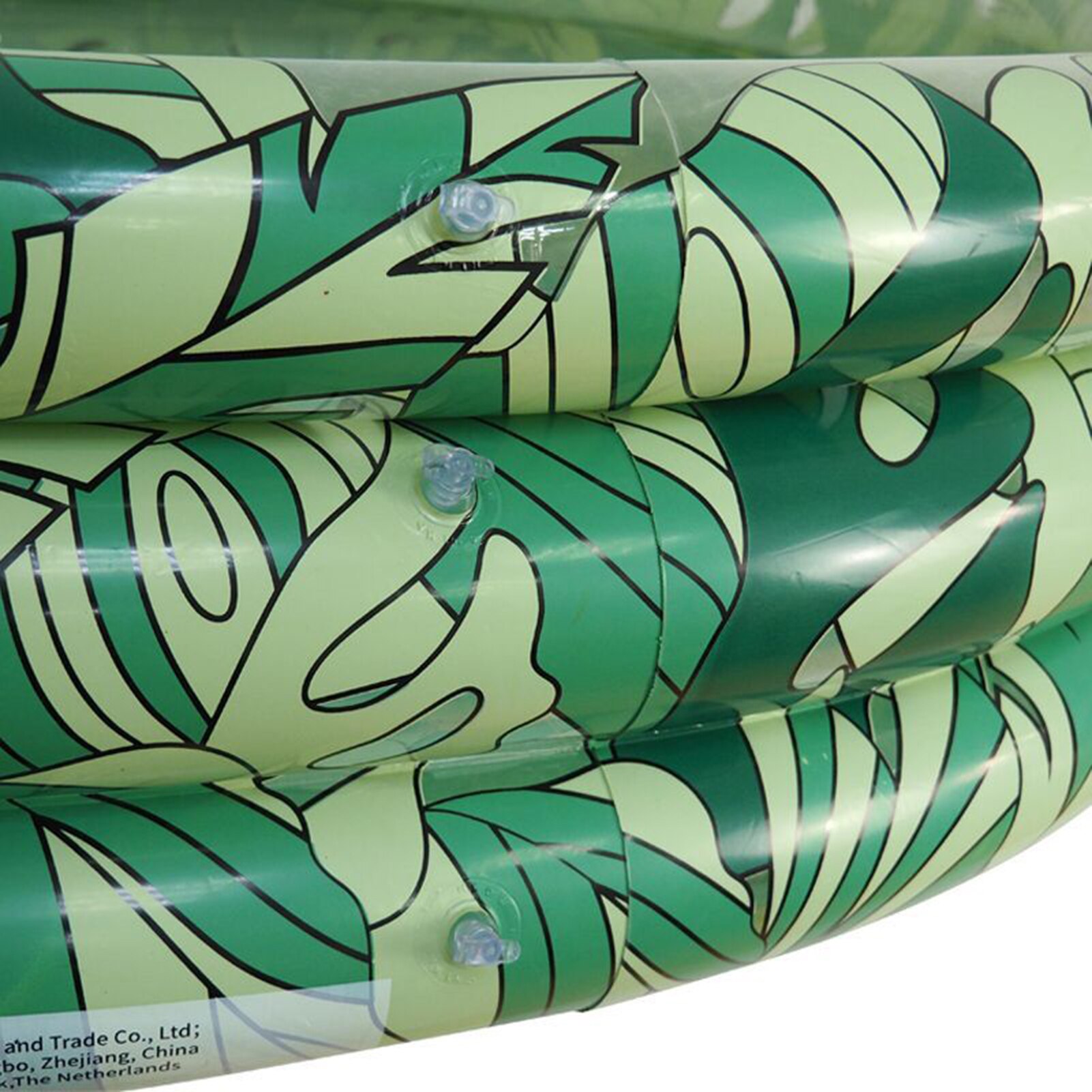 Inflatable Leaf Swimming Pool Children's Paddling Pool Ocean Ball Pool Thickened Bubble Bottom Diameter After Inflation 148cm