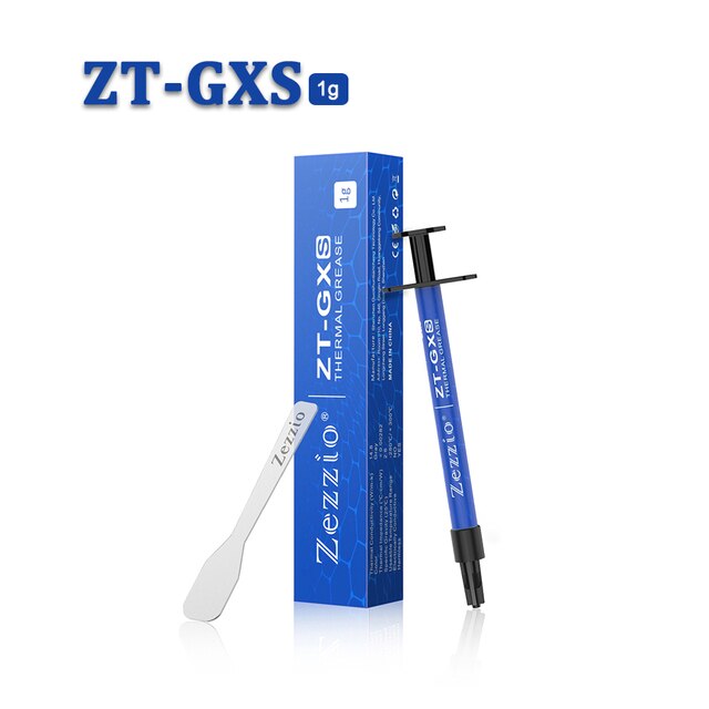 Zezzio ZT-GXS 1/10/30g thermal grease 14.8W/mk graphics card CPU thermal paste: 1g