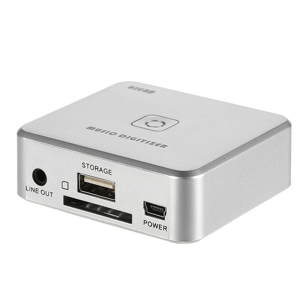 EZCAP 241 Music Digitizer Audio Capture Recorder Box Convert old analog music to MP3 Support USB drive