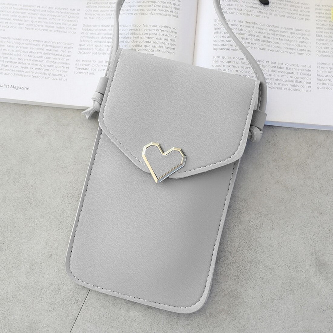 Torba na telefon komórkowy Mini Crossbody torby dla kobiet torba na telefon do uniwersalnego telefonu gotówka kobieta pojedyncze torebki na ramię portfel: 3