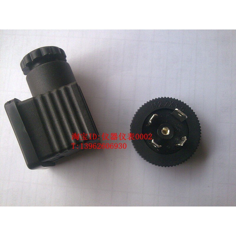 Hessman connector HTP connector Quick plug pressure transmitter connector M27