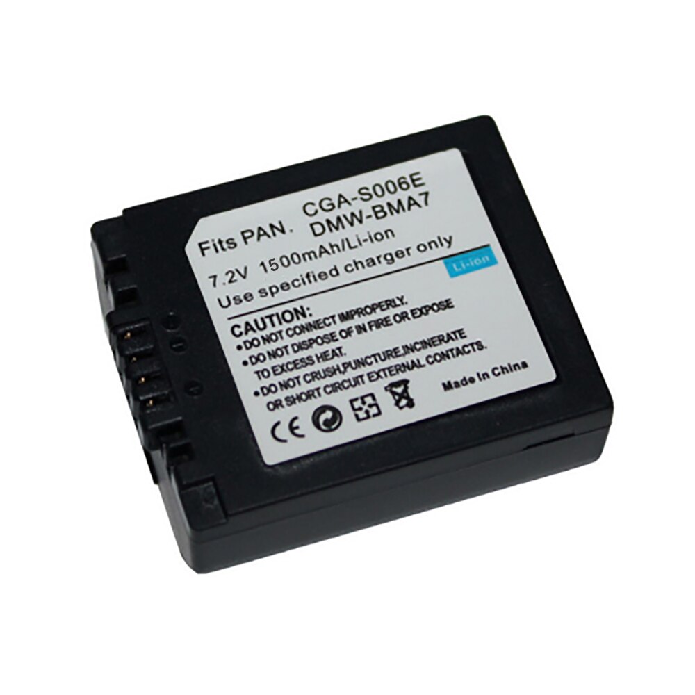 2 Batterie Blumax Per Panasonic CGA-S006 &ndash; 750mAh 7.2V Li-Ion Per DMC-FZ50 FZ18