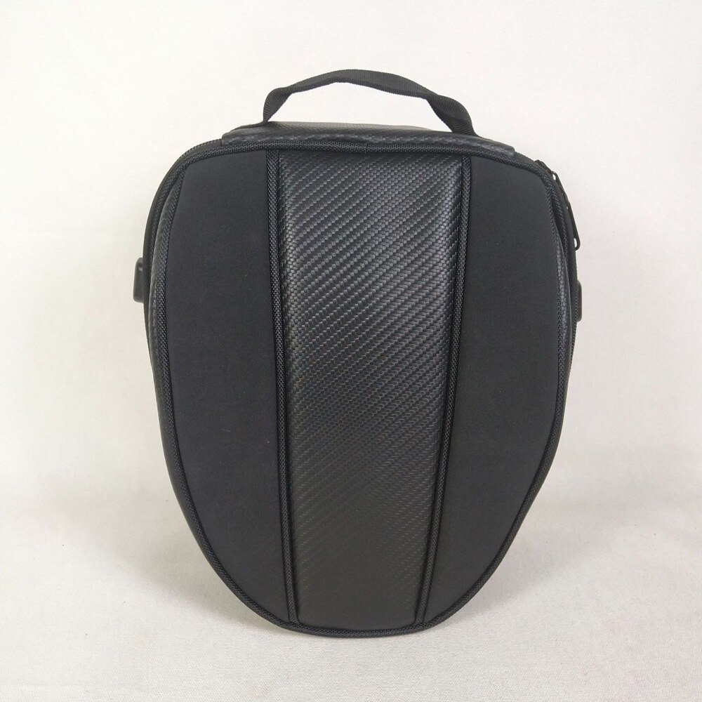Bolsa de asiento de tela Oxford 30x24x8-15CM 1 ud. Organizador negro de repuesto para motocicleta