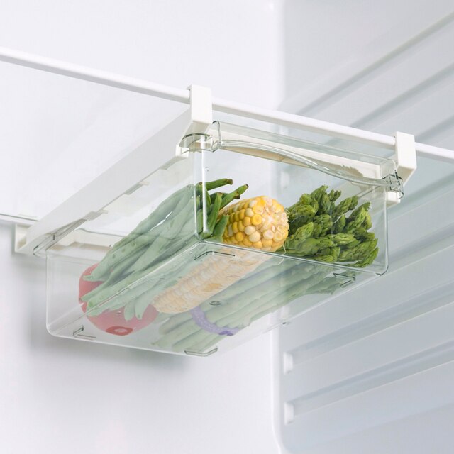 Egg Storage Box Three Layers Flip Refrigerator Egg Storage Holder Organizer Home Kitchen Egg Food Storage Container: Food storage box