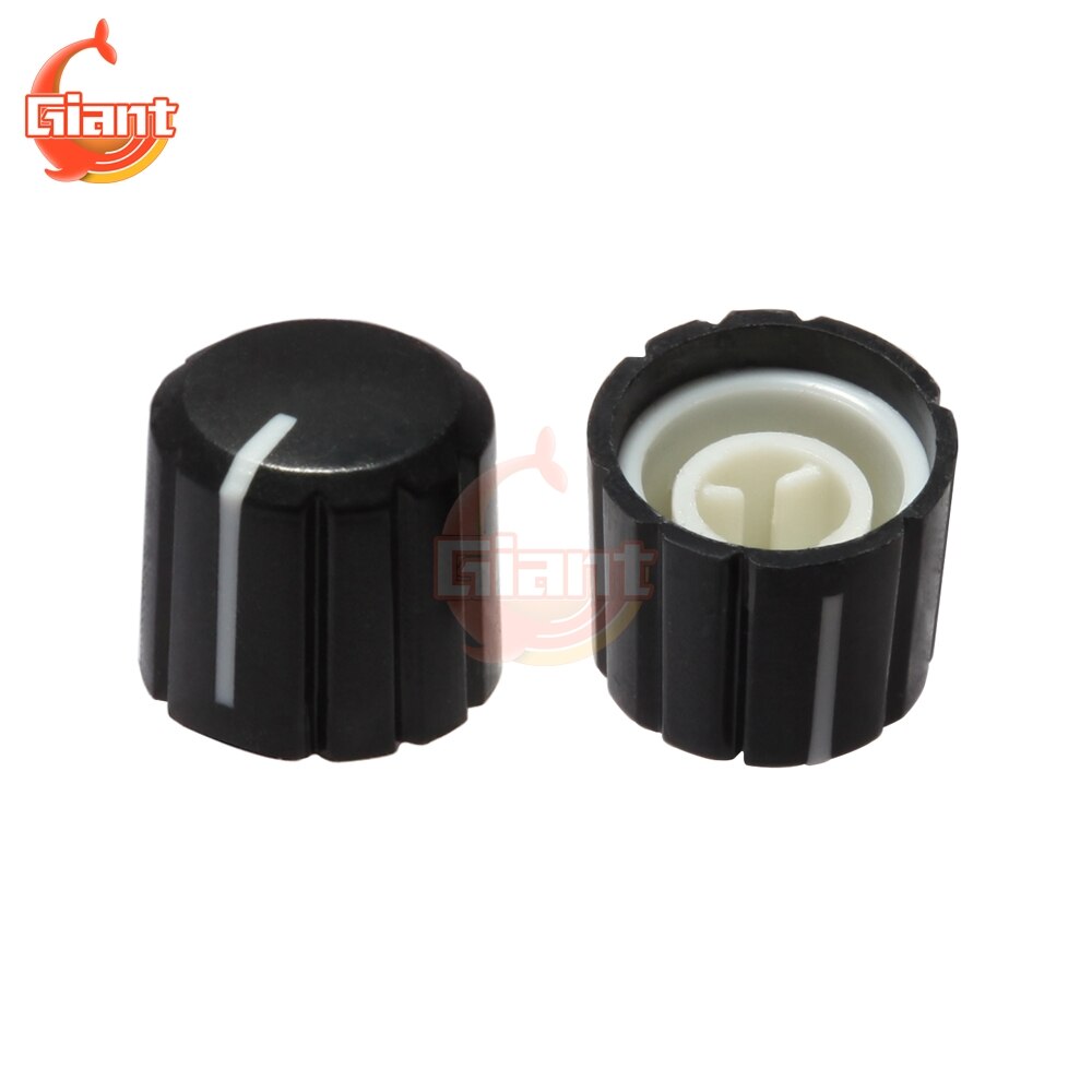 5 Pcs 360 Graden Rotary Encoder Abs Half As Gat Caps Knop Baksteen Sensor Schakelaar Voor KY-040 Potentiometer