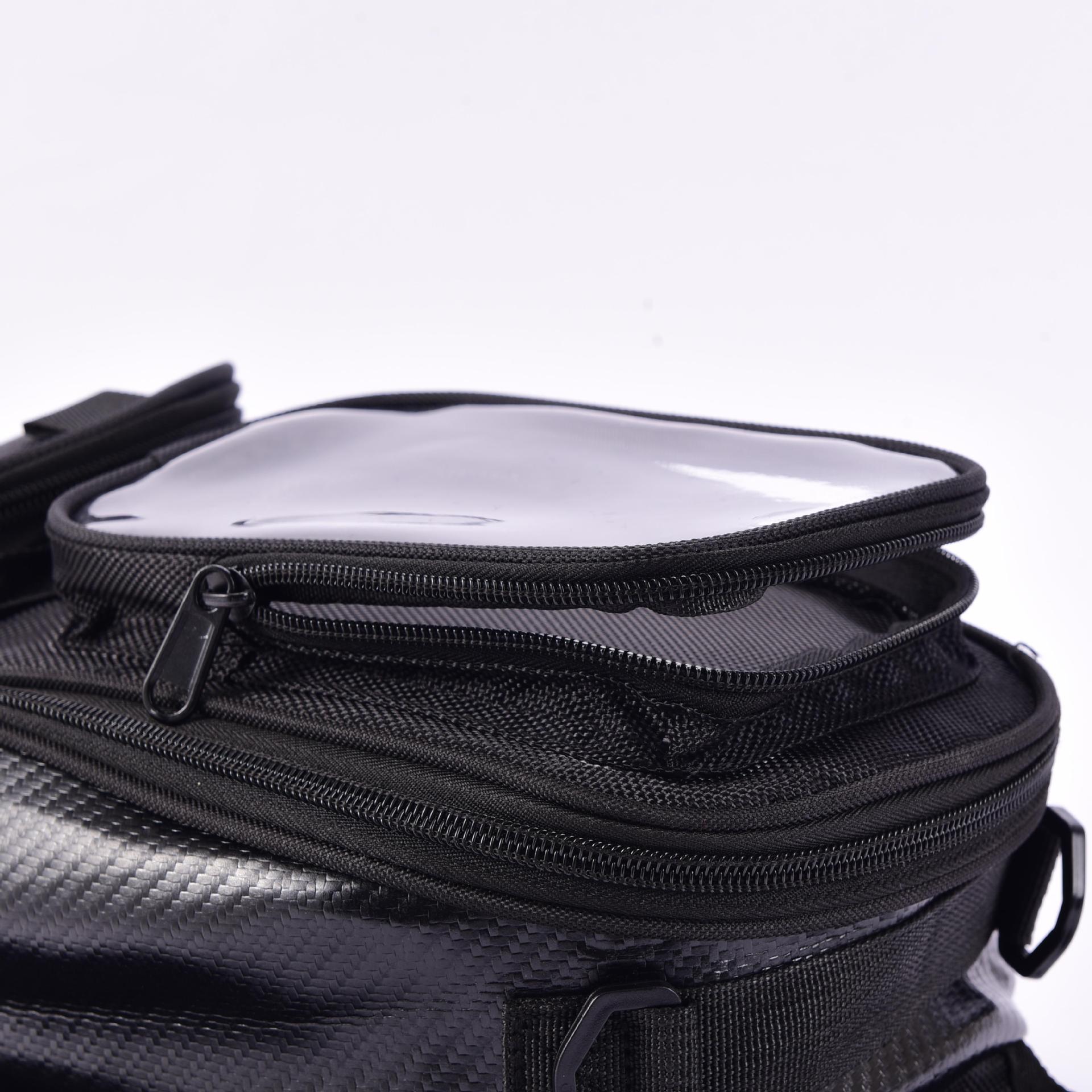 Bolsa de combustible para motocicleta, bolsa de tanque de navegación para teléfono móvil, paquete de depósito givi de aceite pequeño multifuncional