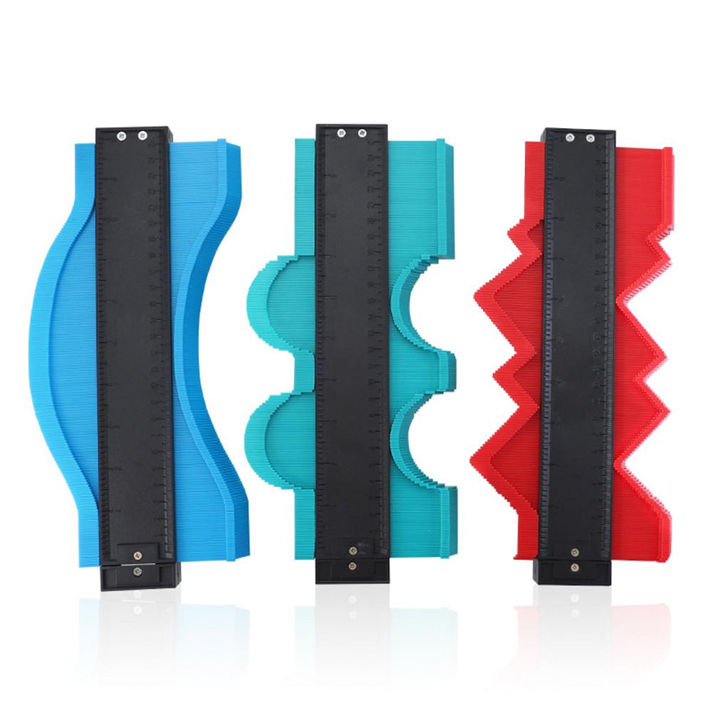 Gabarit de Contour profil jauge forme duplicateur plastique travail du bois forme traçage modèle outil de mesure formes profil copie Gaug