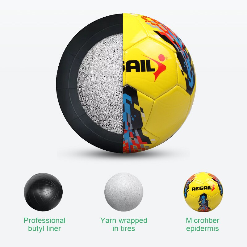 Size 5 Football Ball Premier PU Materal Seamless Soccer Ball Goal Team Match Training Sports Football League Voetba