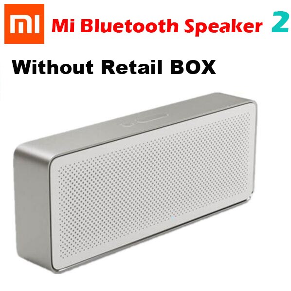Original Xiaomi Speaker Square Box 2 Newest Xiaomi Bluetooth 4.2 Speaker 2 Music Stereo Portable High Definition Sound: with no Box