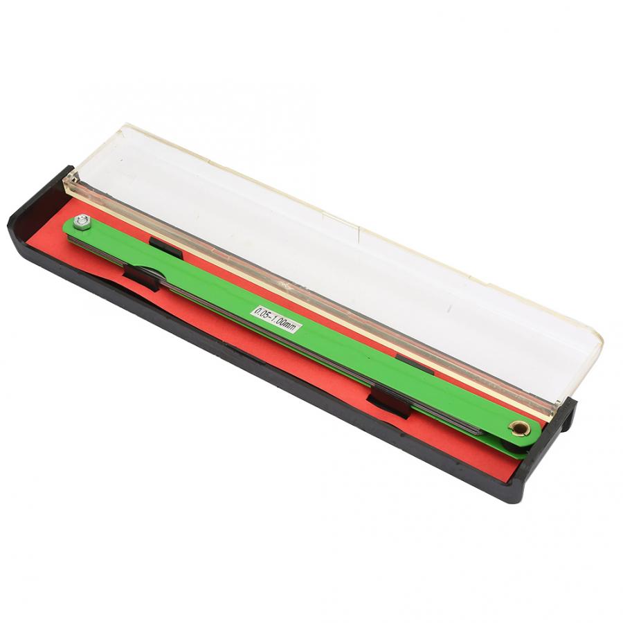 10Pcs 200mm*14 0.05-1mm Stainless Steel Feeler Gauge Inspection Measuring Tool Feeler Inspection Gauge