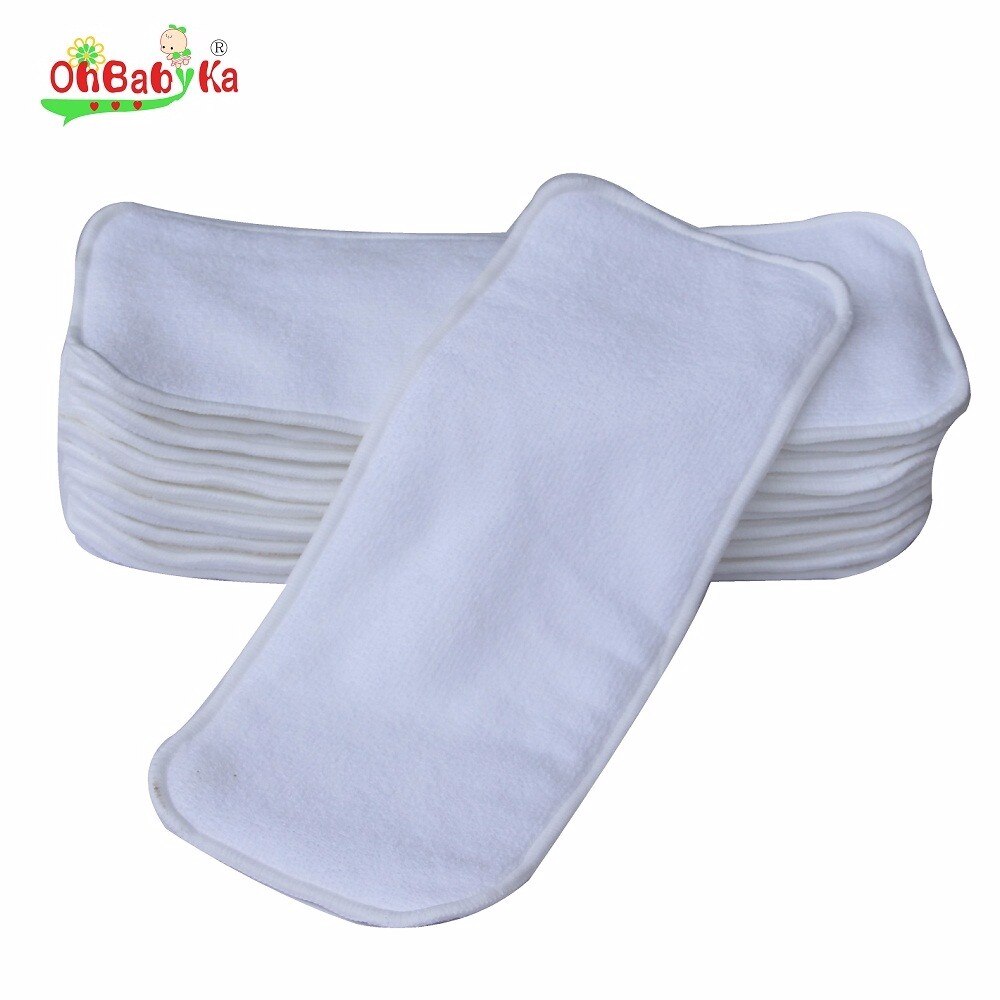 Baby Cloth Diaper Inserts 5pcs/Lot Baby Diaper Inserts Nappy Changing Washable Diaper Inserts for Baby Girls