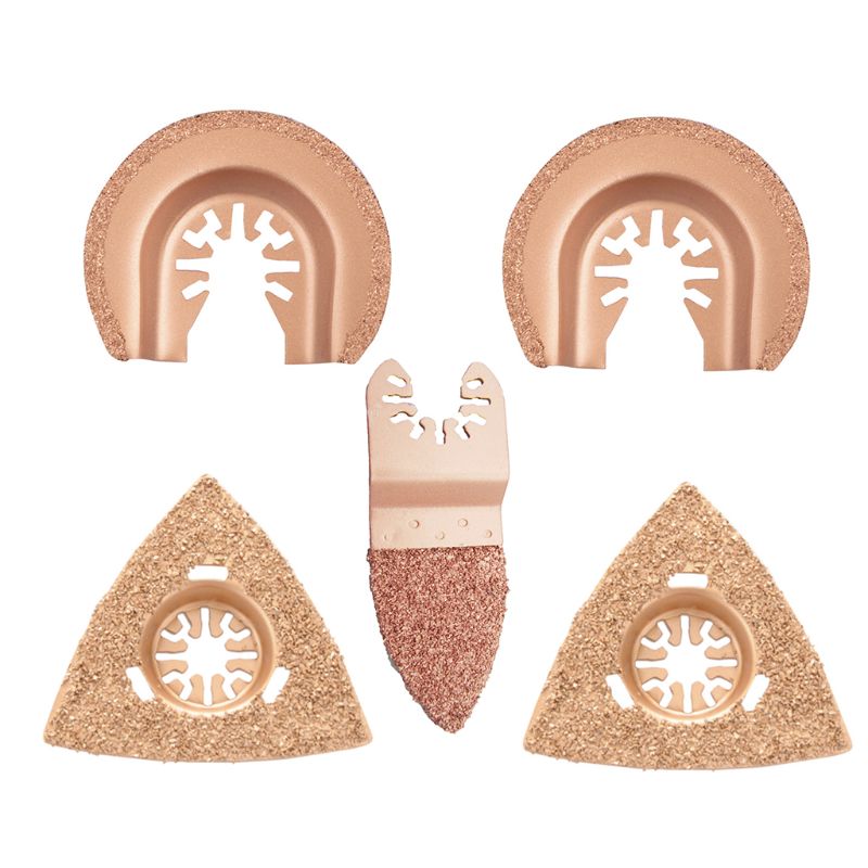 Cut Circular Carbide and Diamond Oscillating Multi Tool Saw Blades Triangle Rasp: Default Title