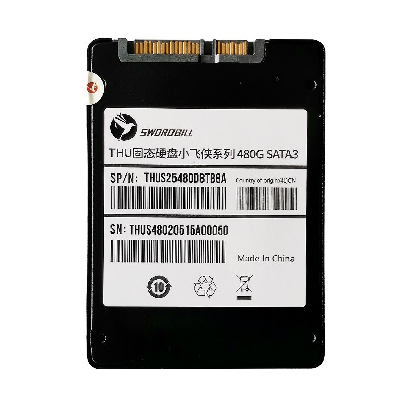 THU-boîtier Transparent pour disque dur externe SSD, sata 3, 2.5 pouces, avec sac gratuit, pour ordinateur de bureau et ordinateur portable