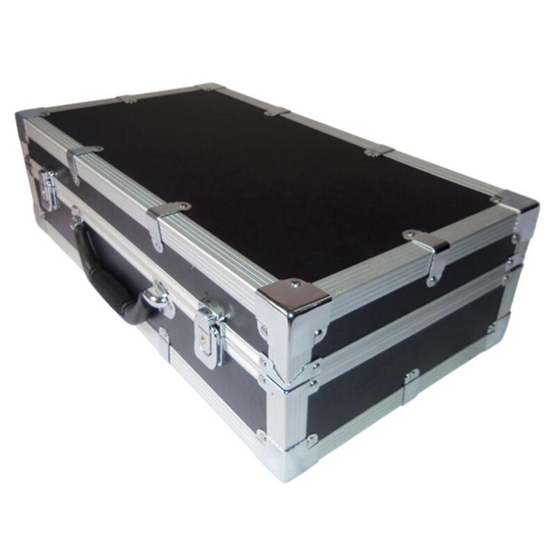 515x285x150mm Aluminum Tool Case Suitcase Toolbox File Box Impact Resistant Safety Case Equipment Camera Case with Foam: Default Title