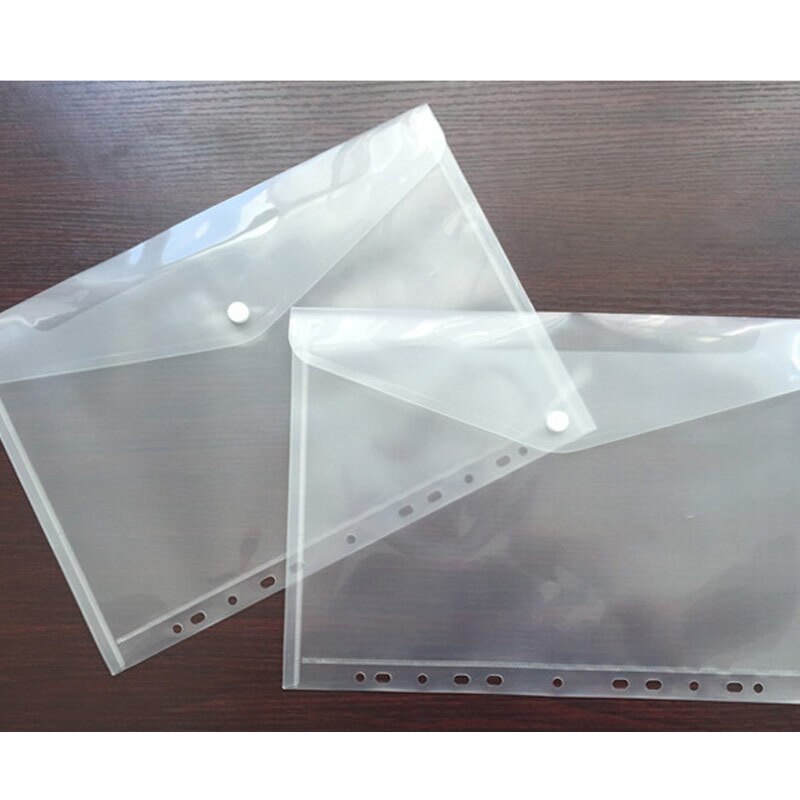 100Stck11 See transparent A4 datei tasche datei tasche Rechnung umschlag lagerung tasche kunststoff ordner schule Schüler Prüfung papier tasche