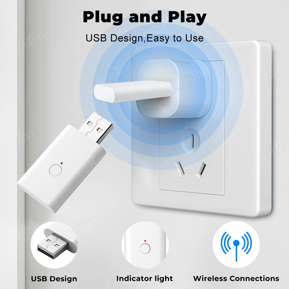 Tuya ZigBee Signaalversterker Signaalversterker USB-extender voor Smart Life Tuya APP Werkt met ZigBee Gateway Smart Home-apparaten