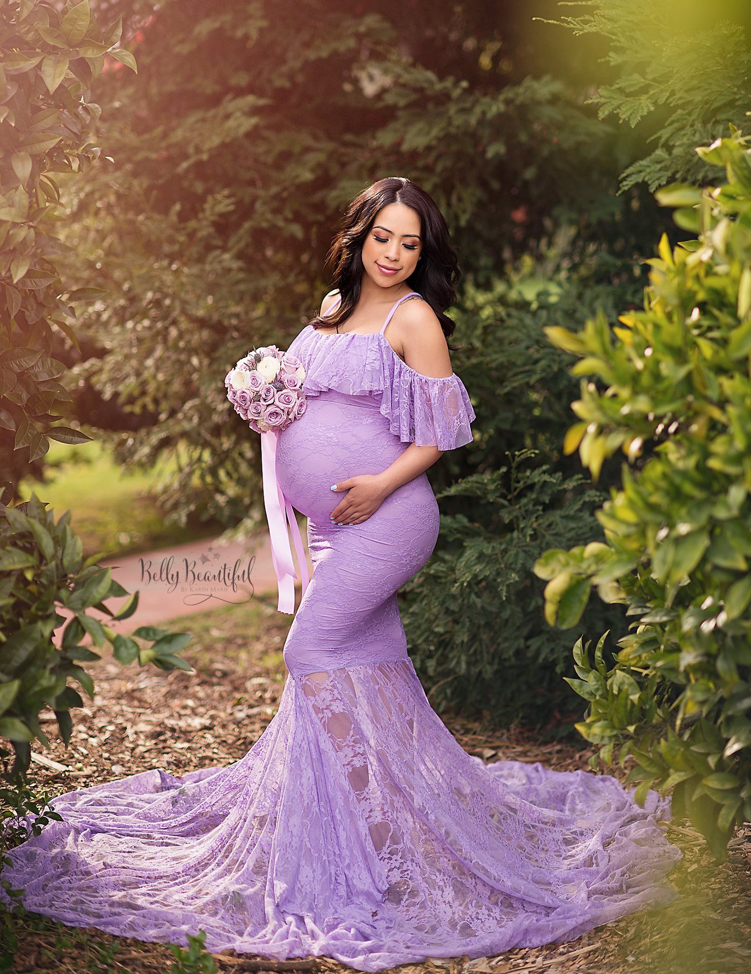 Kant Moederschap Jurk Voor Fotoshoot Lange Maxi Gown Avond Zwangerschap Jurk Fotografie Rekwisieten Zwangere Vrouwen Baby Shower Jurk