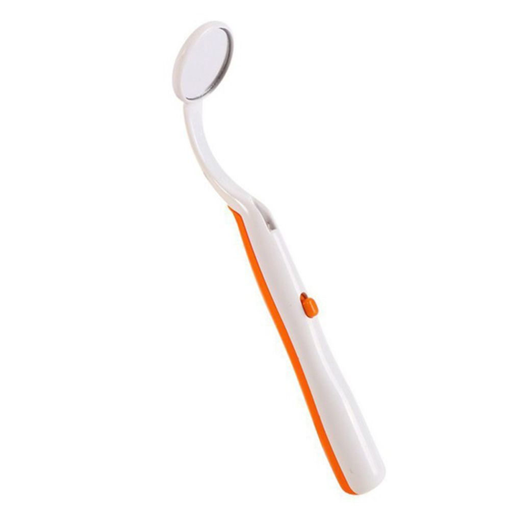 Miroir dentaire avec lumière Led, Instrument d&#39;inspection, dentiste, Oral, Super lumineux, Anti-buée, dentaire: 01