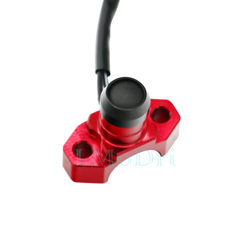 LMoDri-Interruptor de aluminio CNC para motocicleta, manillar de botón de retorno Manual, luces delanteras de montaje, 22mm