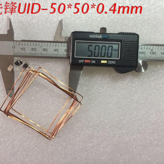 50*50Mm 13.56Mhz ISO14443A Uid Cob Uid Spoel En Chip 10 Stks/partij