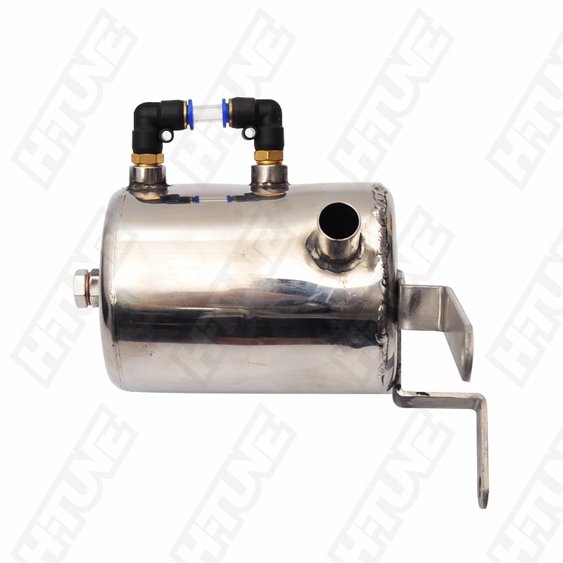 Oil Catch Can Tank Stainless Steel 2.2L /3.2L Diesel Turbo for Ranger T6 +