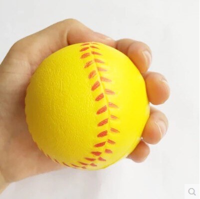 Suzakoo 2Pcs Soft Veiligheid Honkbal Softbal Spons Schuim Bal Voor Kinderen Spelen