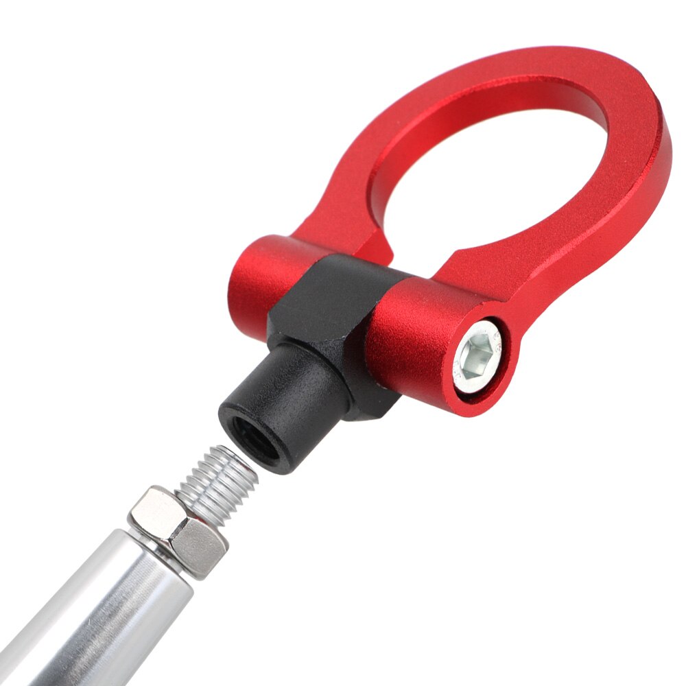 Vehicle Towing Hook Trailer Towing Bar Car Racing Tow Hook Car Auto Rear Front Trailer For Mitsubishi Lancer EVO X 10