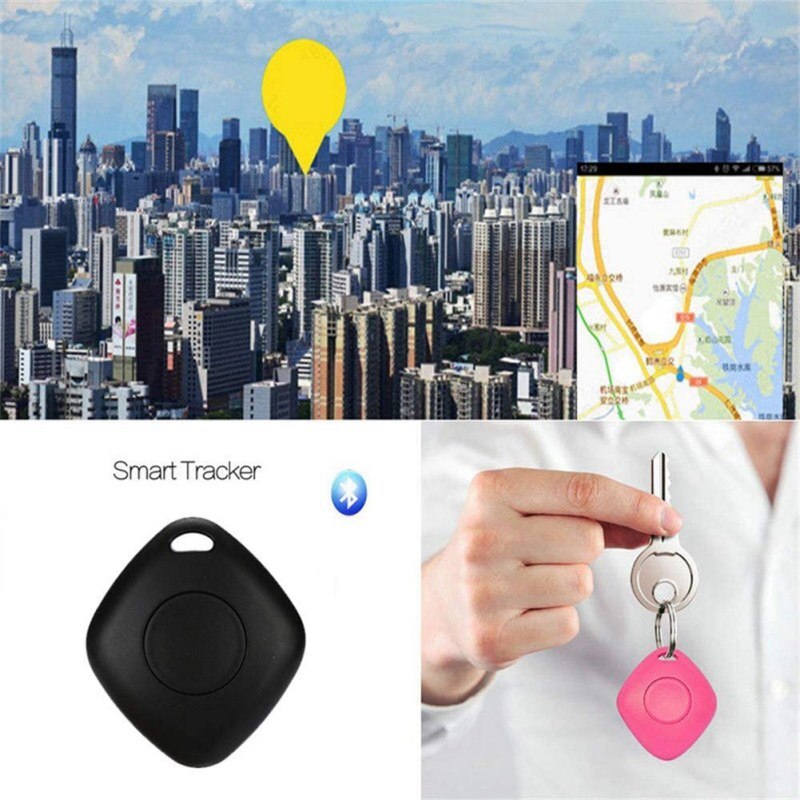 Portable GPS Locator,Tracker With APP For Android/IOS Mobile Phone Wireless Bluetooth Wallet Finder,Item Tracker With Loud Peep