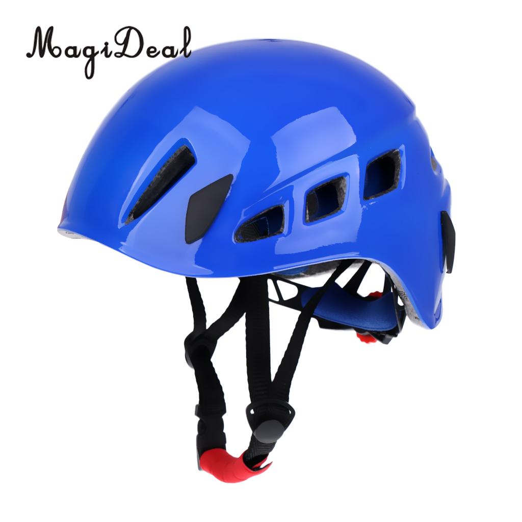 Safety Scaffolding Head Protector Helmet Aerial Construction Hard Hat, Outdoor Rock Climbing Caving Rescue Protective Gear: Blue