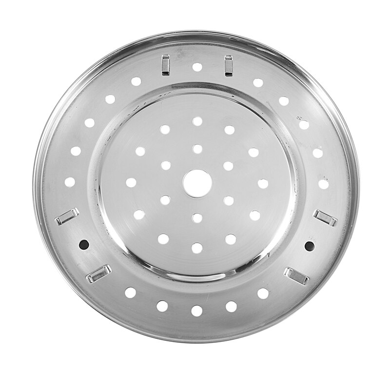 Ronda de comida de acero inoxidable máquina para cocinar a vapor estante de utensilios de cocina de 8 pulgadas de diámetro