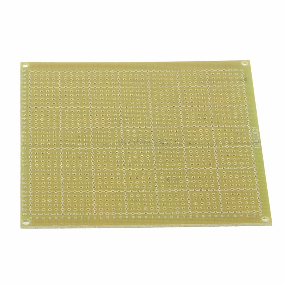 10x10cm Single Side Prototype PCB Tinned DIY Universal FR4 Printed Circuit Board