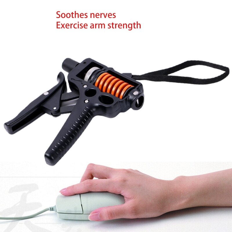 Finger Exerciser Workout Wrist Muscle Recovery Forearm Training Gripper Adjustable Fitness Heavy Hand Grip Strengthener