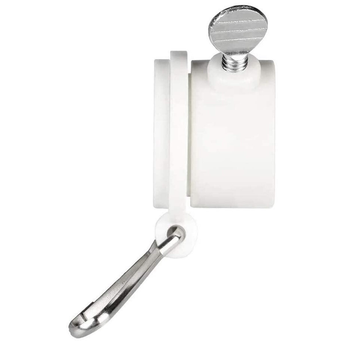 2Pcs Flagpole Ring Rotating Clips 1\" Dia Flag Pole Mounting Home Garden