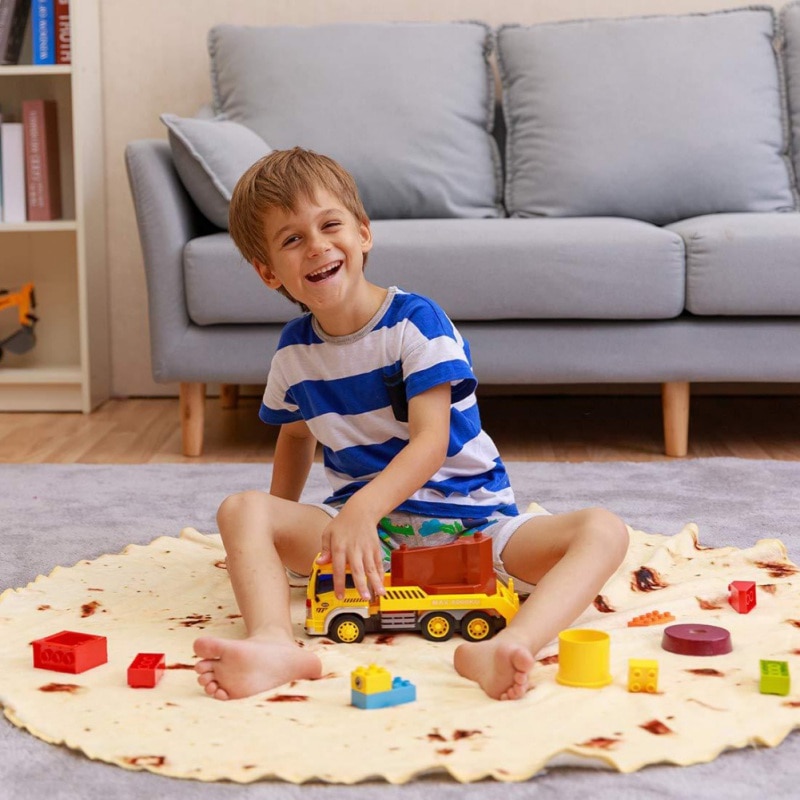 Mikrofeinen Burrit Decke Realistische Lebensmittel Taco Burrito Tortilla Decke Weichen Vlies Warme Sofa Reise Decke Flanell Plüsch Ru