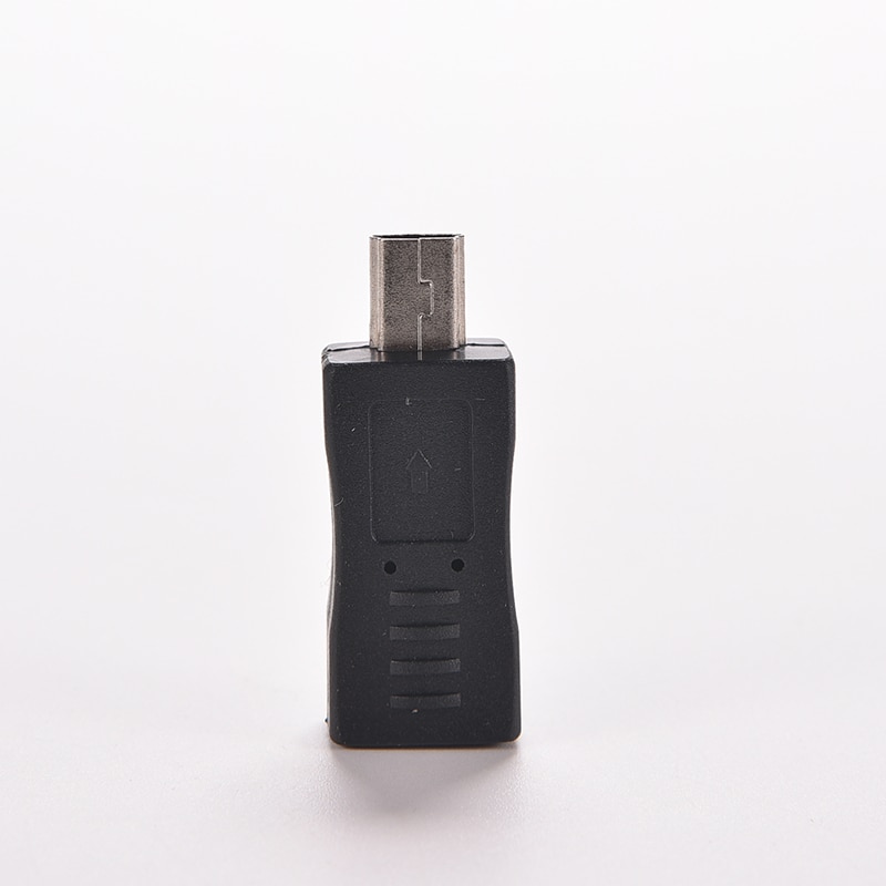 Micro usb female til mini usb male adapter connector converter adapter for mobiltelefoner  mp3