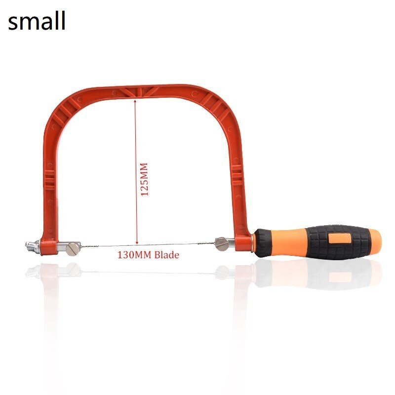 Sunshine Makita 5" Patented Fret Saw Woodworking Hand Coping Saw with 130mm/150mm Blades DIY Shape Cutting Tool