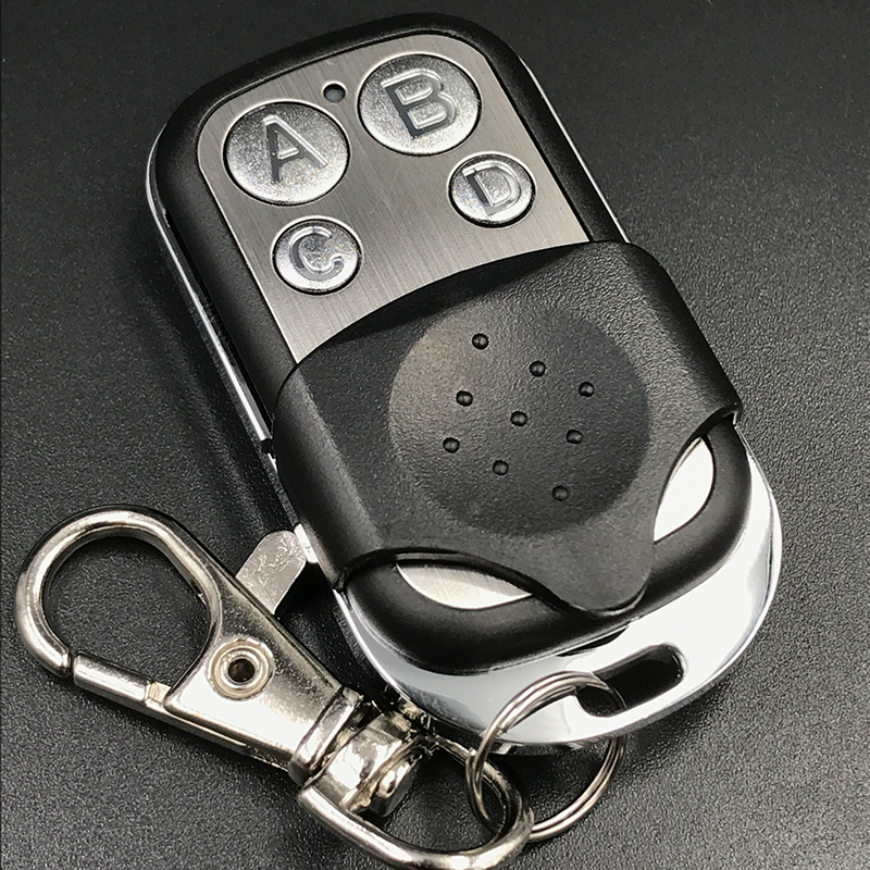 433.92mHz Universal Remote Control 4 Channel Garage Gate Door Opener Remote Control Duplicator Clone Cloning Code Garage Car Key