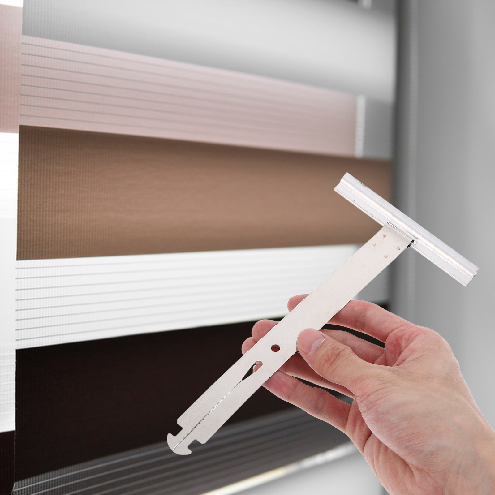 4-teilige Aufhänger aus Aluminiumlegierung für FensterläHöhle, Teile, Jalousien, Rollenreparaturfeder, Aufhängung aus Edelstahl