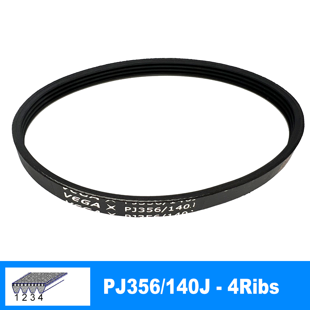 VEGA V-Belt PJ356 140J 3/4/5/6/7 costillas para correa de Motor modelo RC DIY: YELLOW