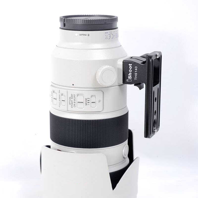 IShoot レンズ支持カラー三脚マウントリング交換ベース足ソニー Fe 70-200/2 用スタンド。 8GM OSS/ソニー Fe 100-400/4 。 5-5.6GM