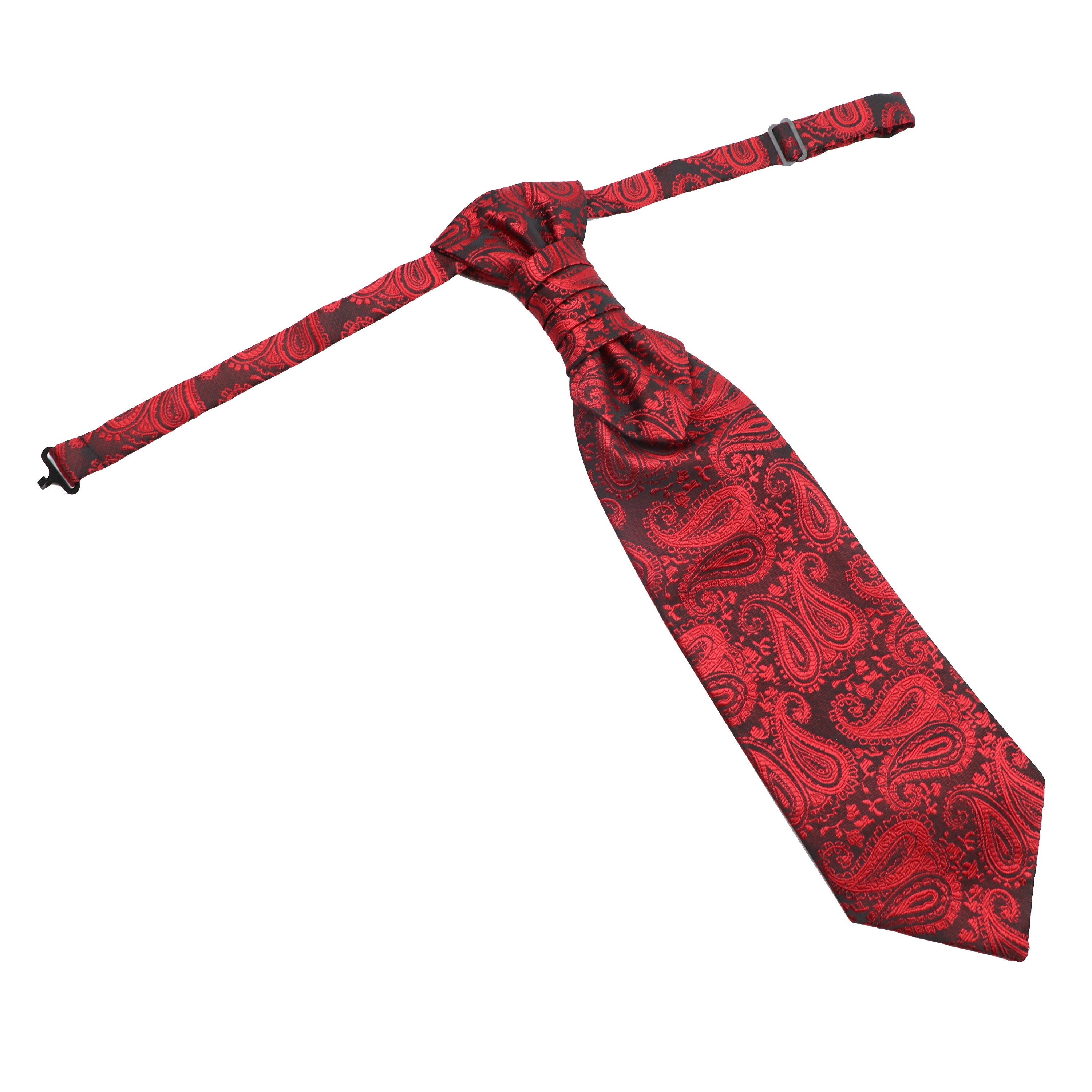 Corbata de Ascot de Cachemira de lujo para hombre, corbata de esmoquin para boda, de negocios, corbata de 10CM con patrón Vintage, accesorios para caballero