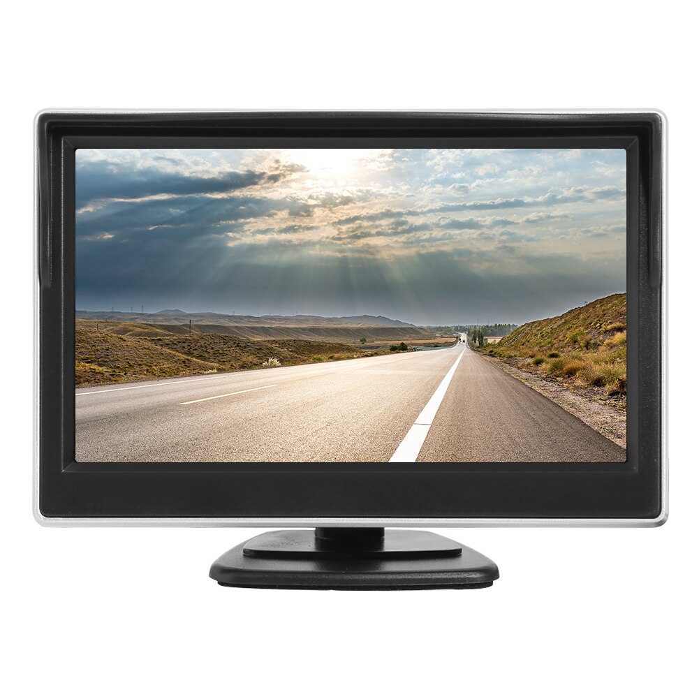 4.3 inch 5 inch TFT LCD Display Car Monitor PAL/NTSC for Auto Vehicle Rear Backup Parking Camera Desktop computer: 5 inch